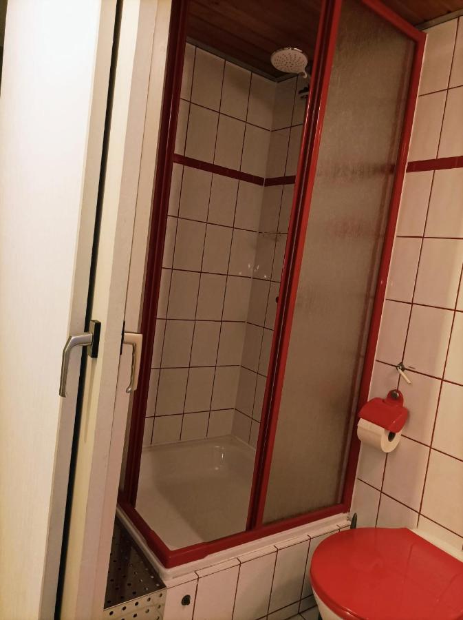 Kleine Ferienwohnung Mit Terrasse Am Waldrand شوناو المظهر الخارجي الصورة